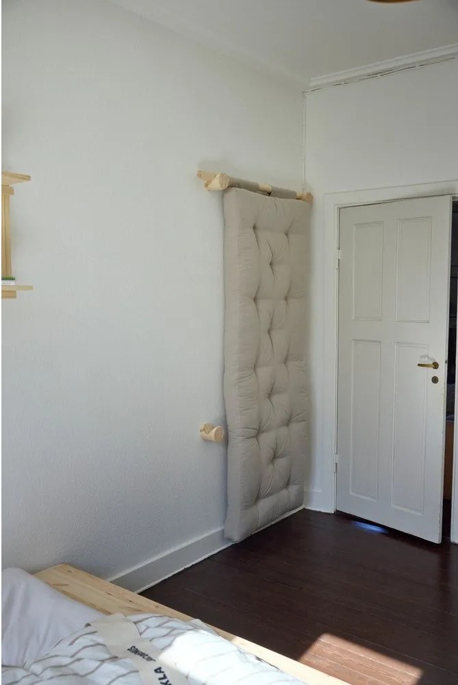 Тъмнокафяво кресло от рипсено кадифе Hooked – Karup Design