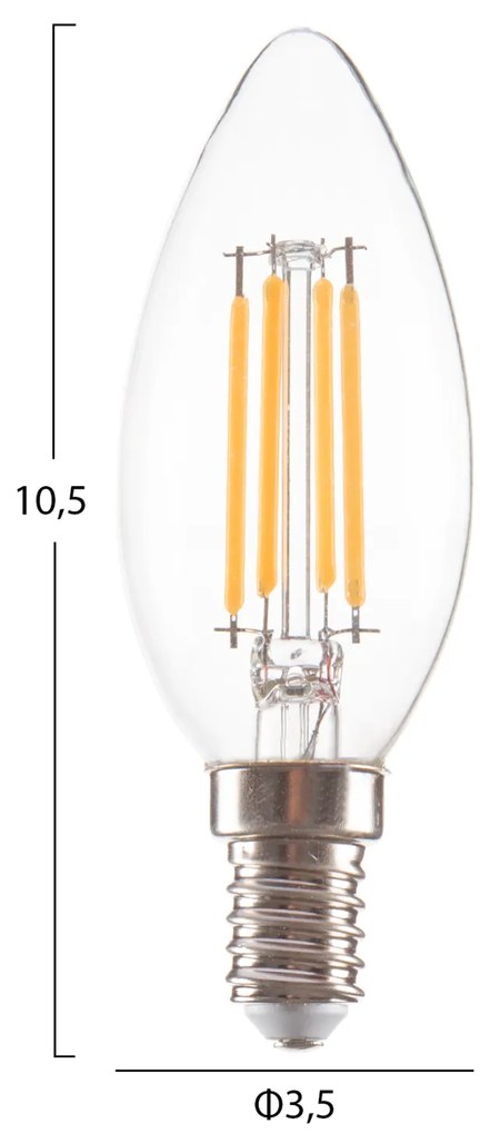 LED крушка HM4048.01 прозрачна