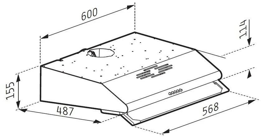 Абсорбатор Pyramissimple with 2 motors-Inox