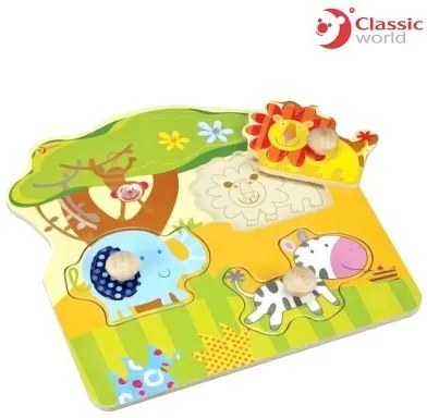 Classic world  -  Пъзел с диви животни