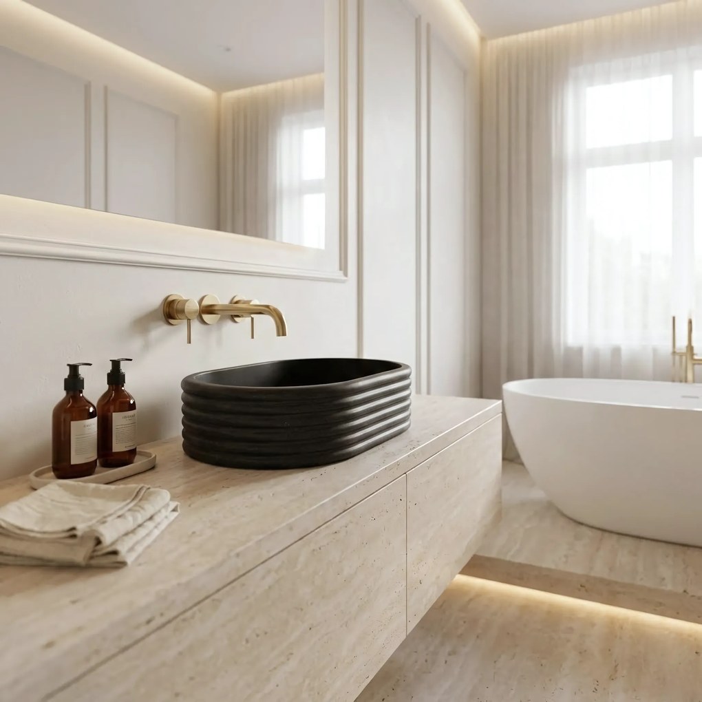 Умивалник за плот Nicoletta Black