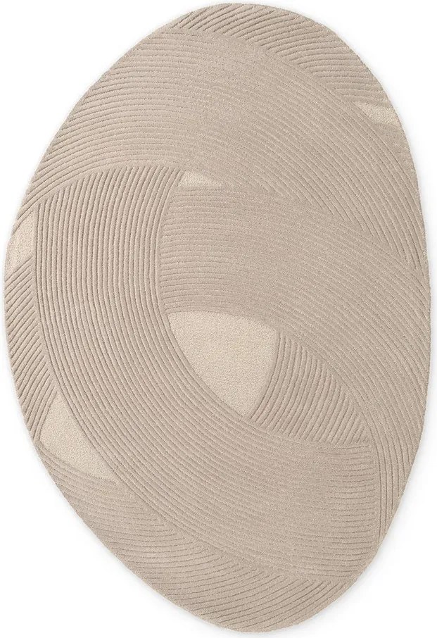 Бежов вълнен килим 160x230 cm Kensington Victoria – Ted Baker