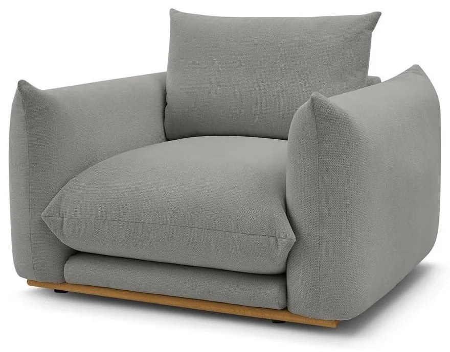 Сиво кресло Ernest – Bobochic Paris