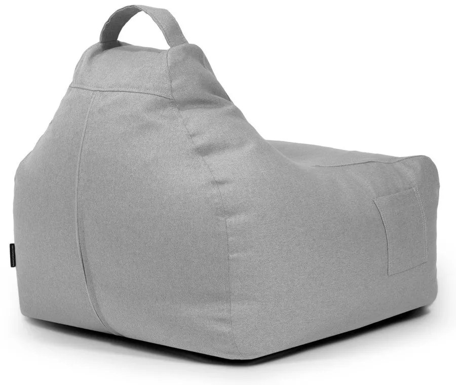 Светлосив детски пуф Game Amuse – SLOWDOWN