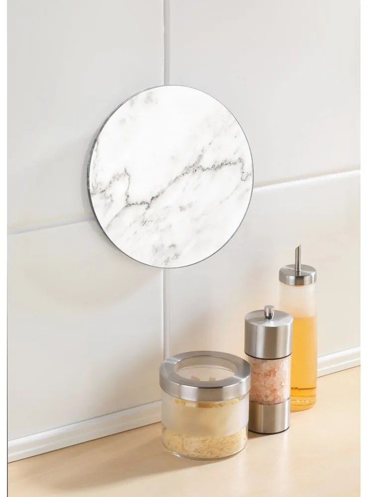 Стъклена подложка за саксия Мрамор, ø 20 cm - Wenko