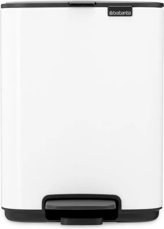 Бяло стоманено кошче за боклук с педал 4 l Bo – Brabantia