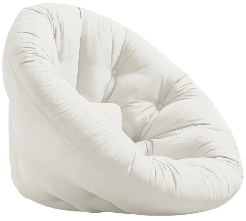 Бяло-бежов фотьойл Nido - Karup Design