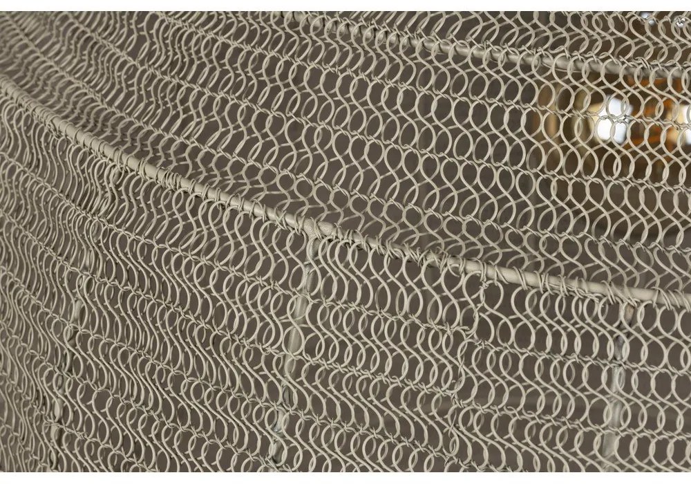 Сиво висящо осветително тяло ø 70 cm Meezan – Dutchbone