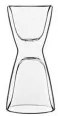 Стъклена двустенна термочаша ESPRESSO&WATER "UNICO" 65мл/100мл h8см DRINK&DESIGN-(12811/01) (RM 510) - Luigi Bormioli