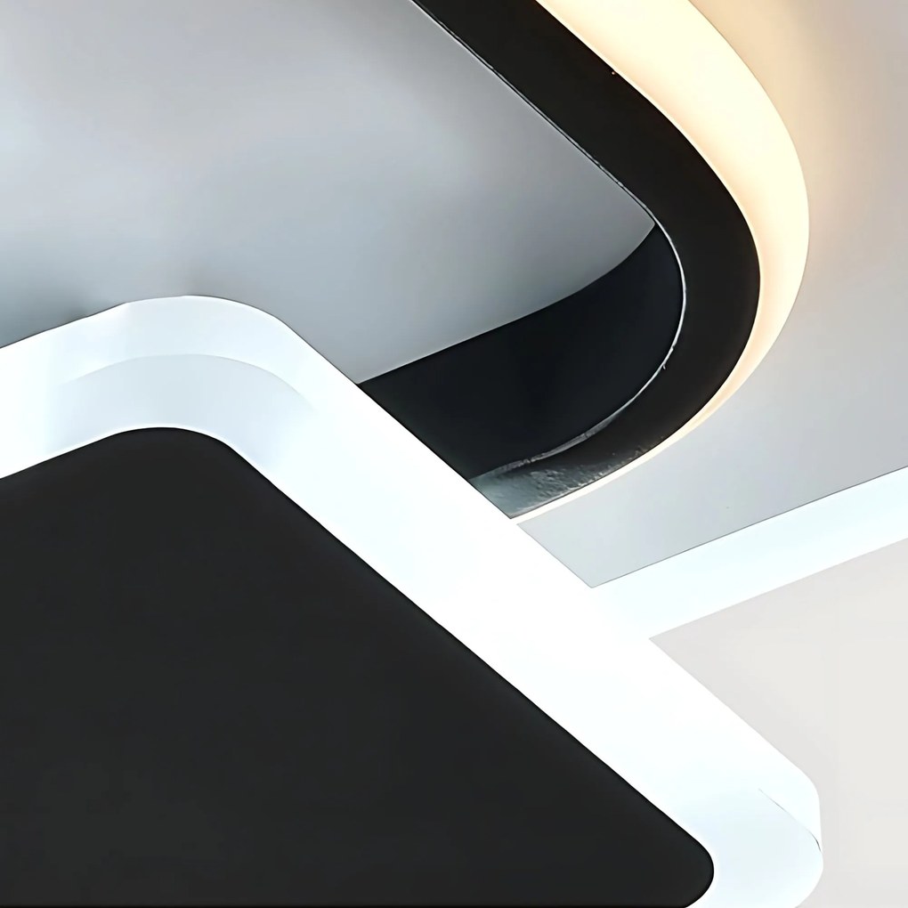 Плафон LHJ079-C BLACK/WHITE LED