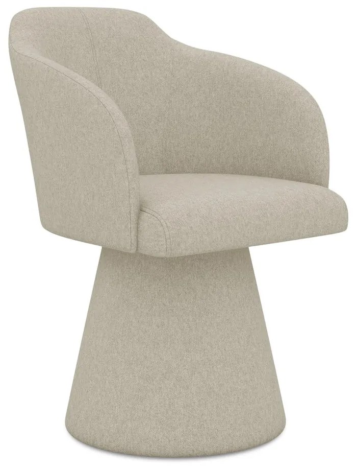 Бежов тапициран трапезен стол Kanoa – Makamii