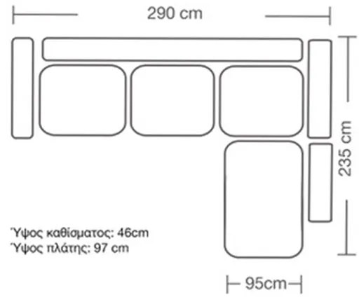 Диван Бостън ляв ъгъл 168-000033 дамаска тъмно зелена-тъмно сива