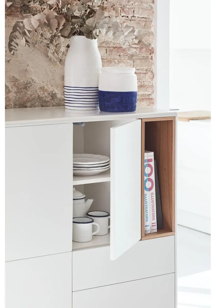 Кремав скрин 100x120x40 cm Corvo – Teulat