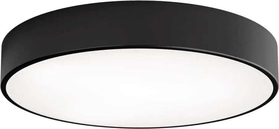 Таванно осветително тяло със сензор CLEO 4xE27/24W/230V, диаметър 50 см, черно