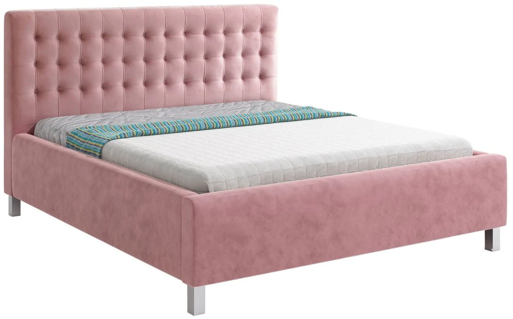 Тапицирано легло Arlino-180 x 200-Χωρίς μηχανισμό ανύψωσης-Roz