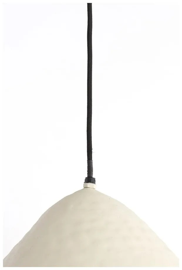 Кремаво висящо осветително тяло ø 32 cm Elimo – Light & Living