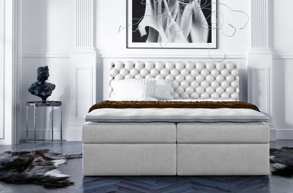 Тапицирано легло Piano-Gkri-180 x 200