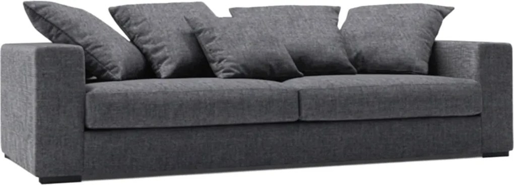 Диван Pilo двуместен-140φ 90β εκ.-Γκρι