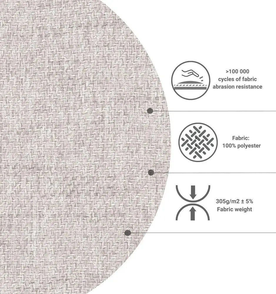 Кремав ъглов разтегателен диван (променлив) Homely Tommy - Miuform