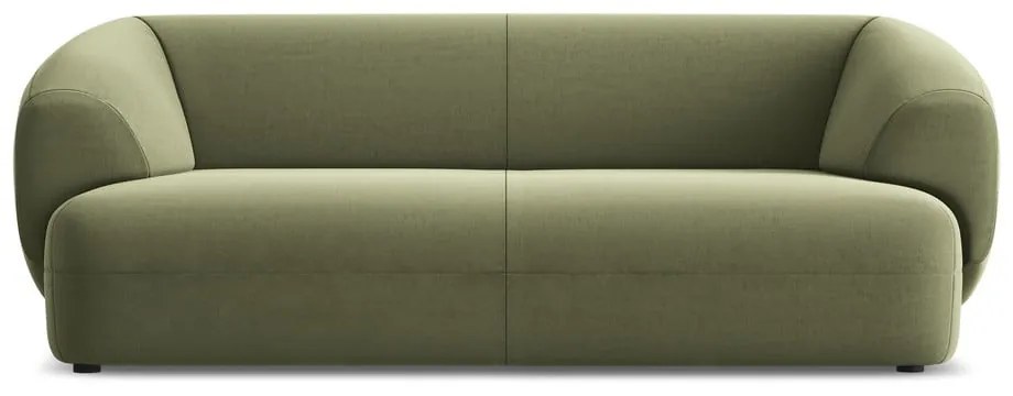 Зелен кадифен диван 212 cm Moana – Makamii