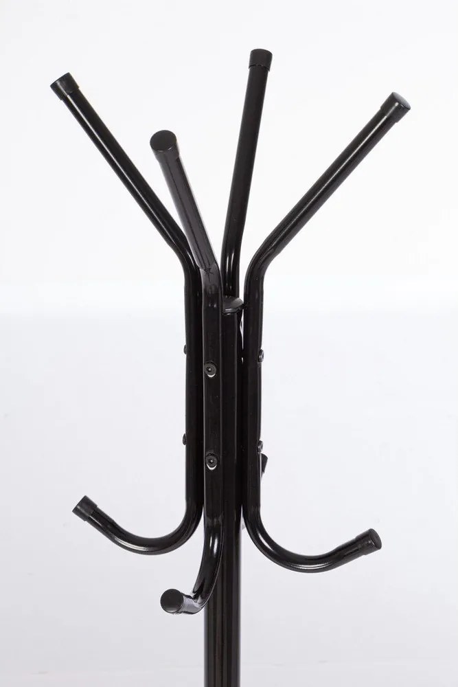 Черна метална стойка за връхни дрехи 42x172 cm Jorid – Yes Everyday