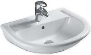 Умивалник TERMA NOVA с отвор за смесител 55cm обла - егейс