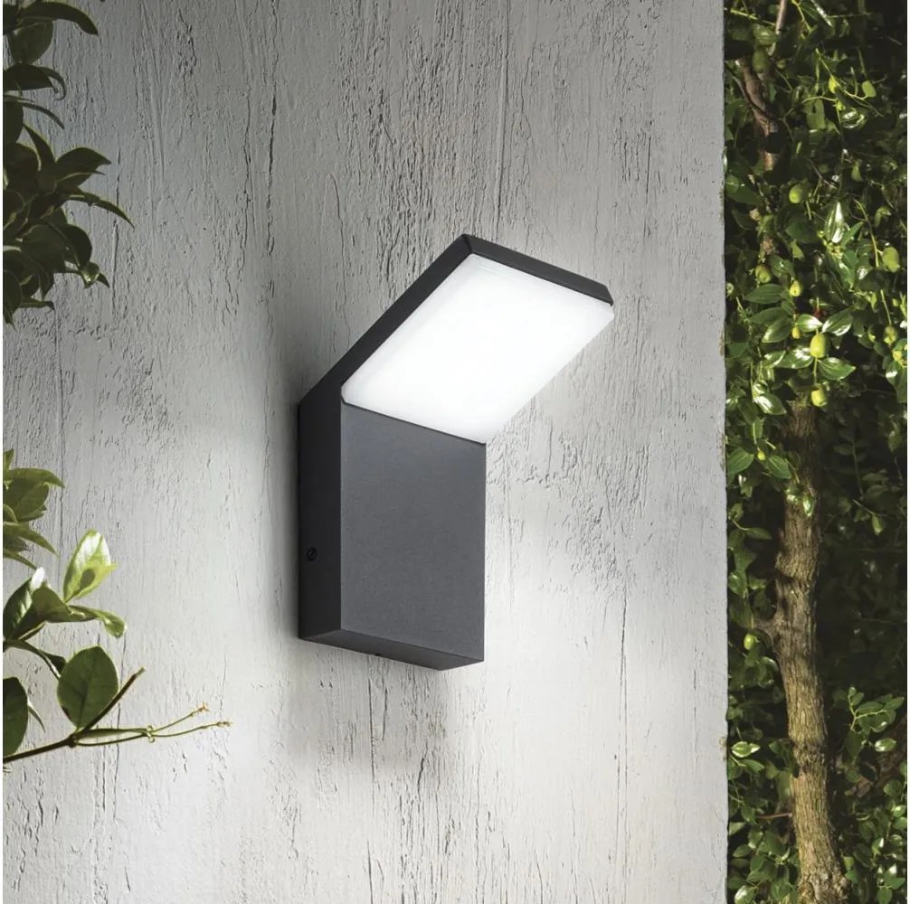 Ideal Lux - LED външен стенен осветител STYLE LED/8,5W/230V 3000K CRI 90 IP54 черен