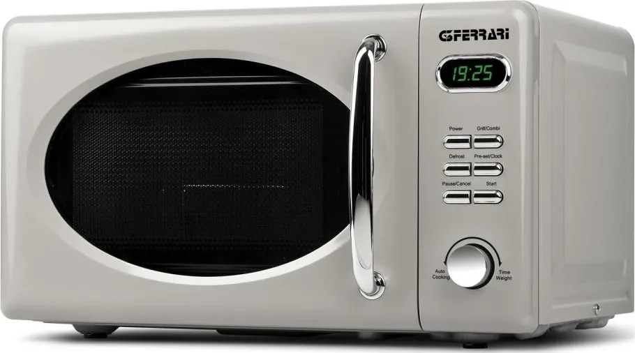 G3Ferrari G1015510 - Кремава микровълнова фурна с грил, 1150 W/230 V, 20 л