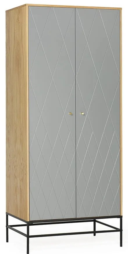 Сив гардероб 80x190 cm Mia - Woodman