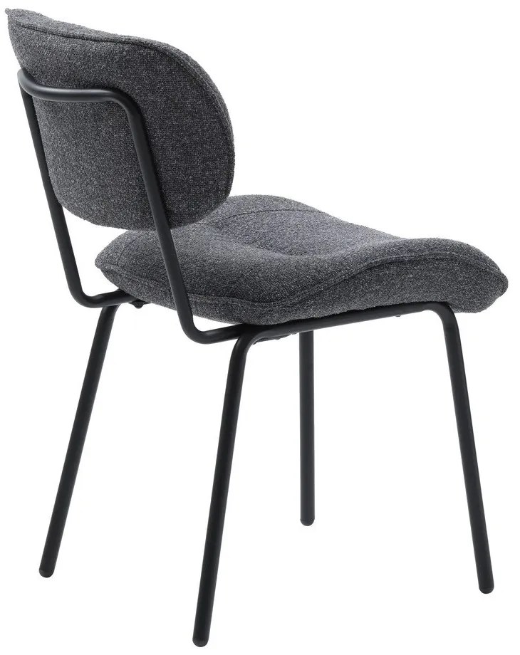 Тъмносив трапезен стол Buffalo – Unique Furniture