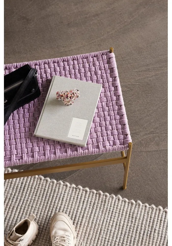 Лилава пейка Peri – Hübsch