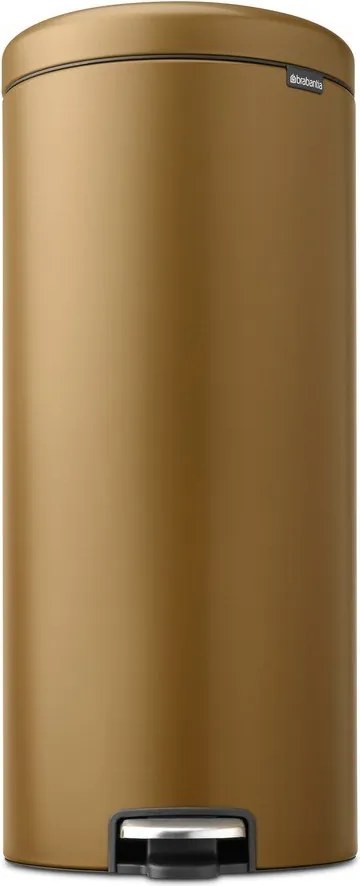 Стоманено кошче за боклук с педал в месингов цвят 30 l NewIcon – Brabantia
