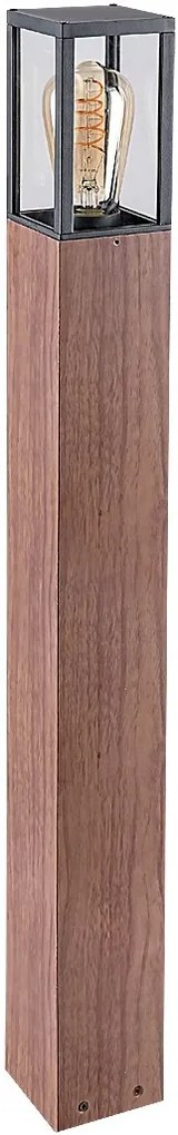 RABALUX 7197 Wales външна лампа, IP44, E27 1X MAX 60W, дъб, H82cm - 7197