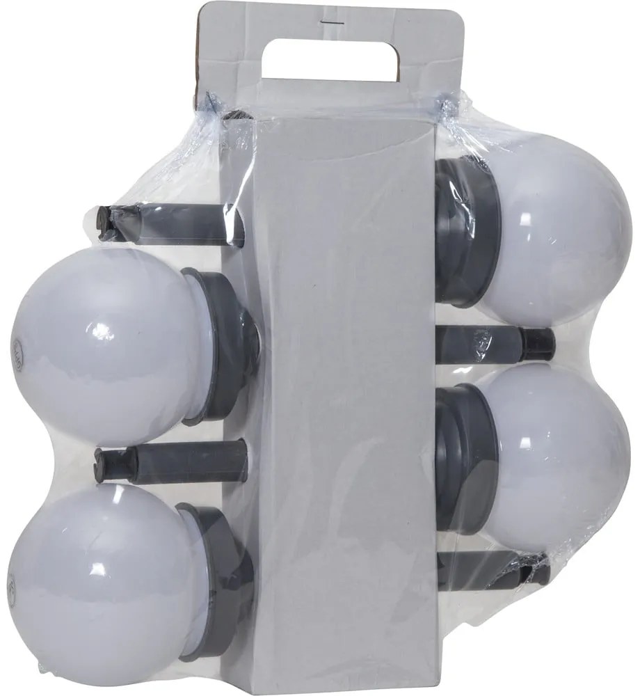 Комплект от 4 външни слънчеви лампи, височина 27 см Globus - Star Trading