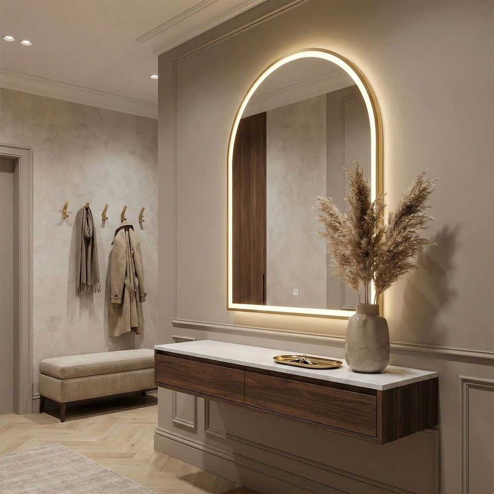 Огледало LED 60x100cm DART GOLD