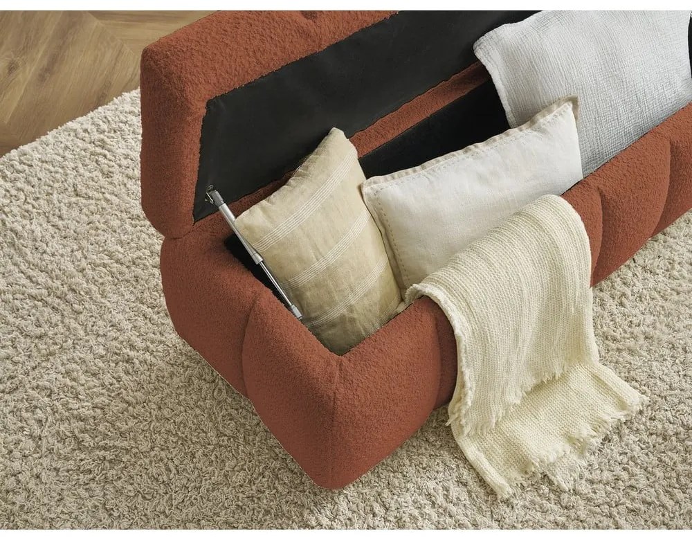 Пейка от букле в тухлен цвят Mont Blanc – Bobochic Paris