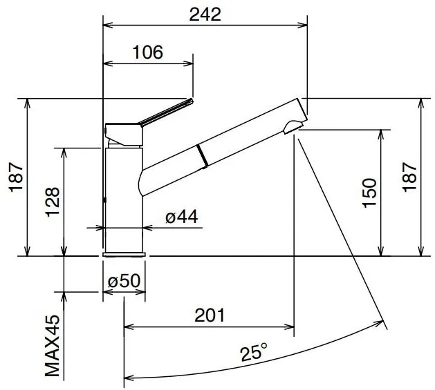 Кухненски кран La Torre Newpro 42181