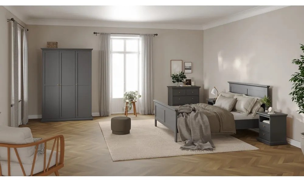 Сив гардероб 139x201 cm Paris – Tvilum