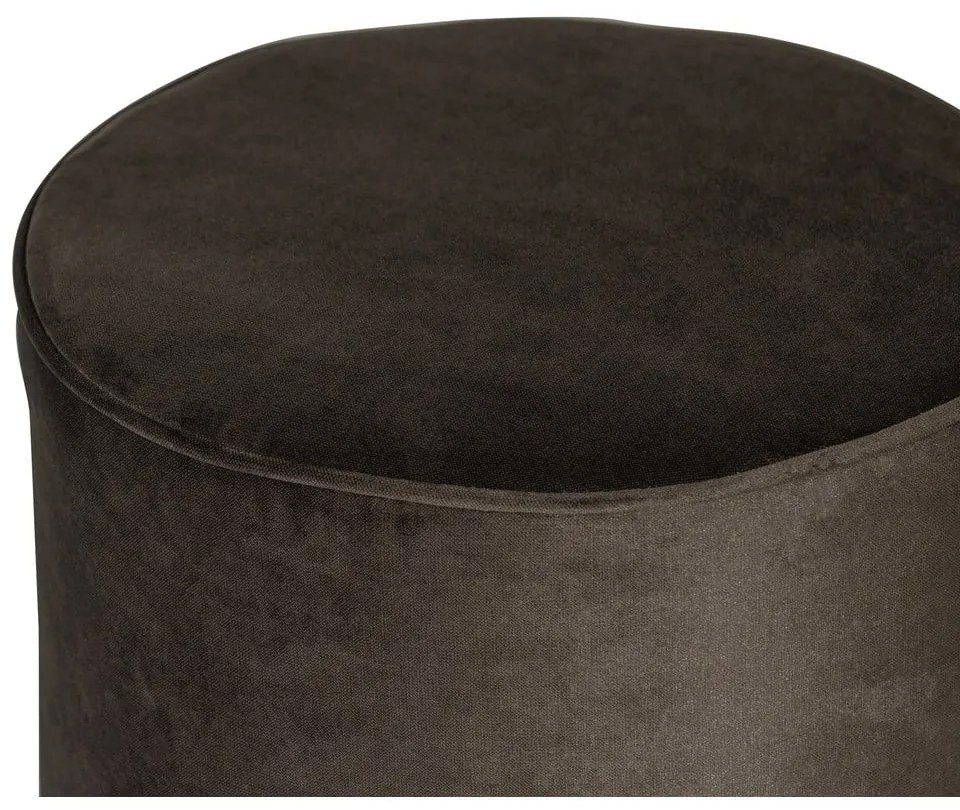 Пуф в маслинен цвят WOOOD Sara High