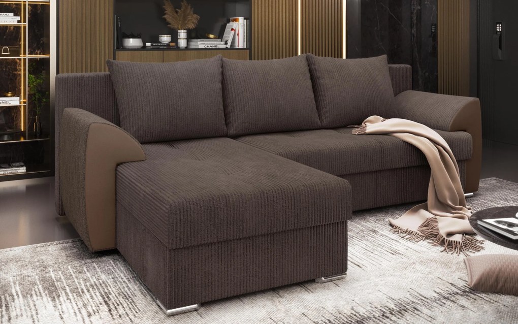 Разтегателен ъглов диван Норд