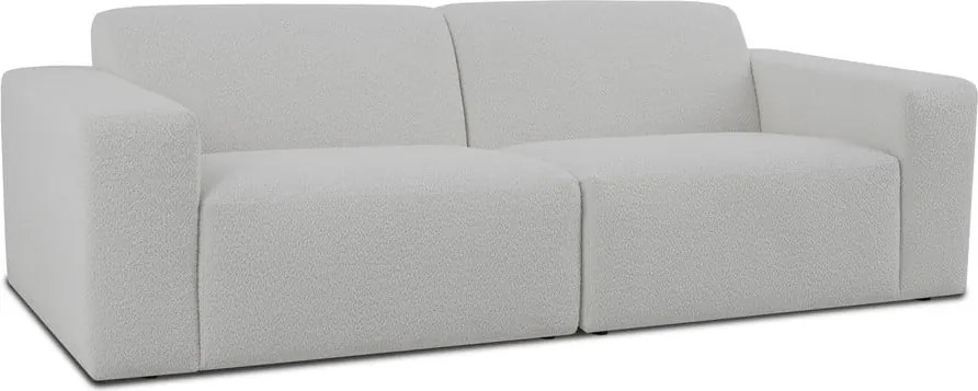 Бял диван от букле 228 cm Roxy – Scandic