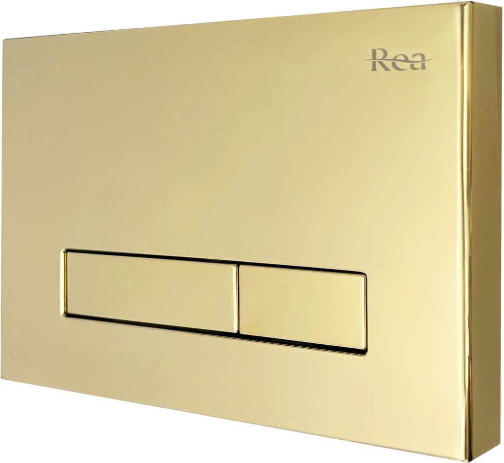 Бутон за вграден монтаж Rea H WC  Gold
