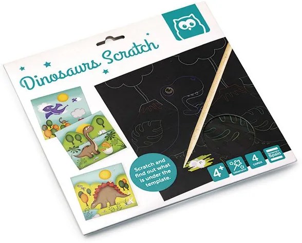 Eurekakids - Скречбук Динозаври