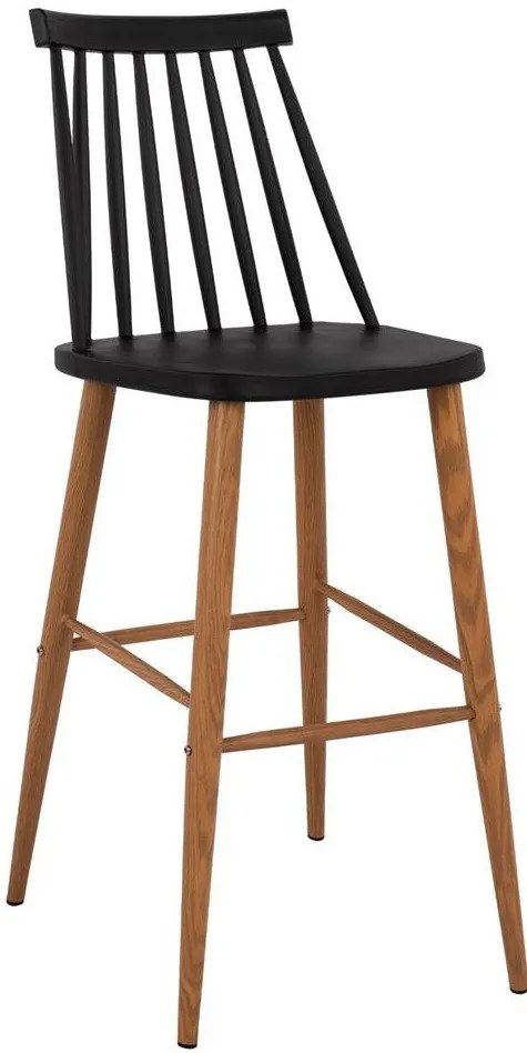 Бар стол Nolan-черен (4) парчета