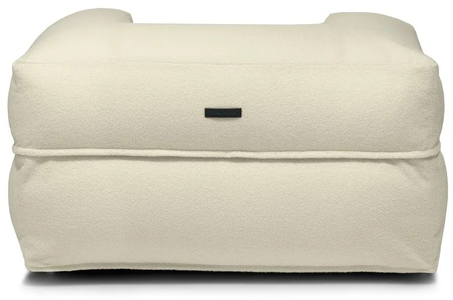 Светлосив пуф от букле MooG – SLOWDOWN