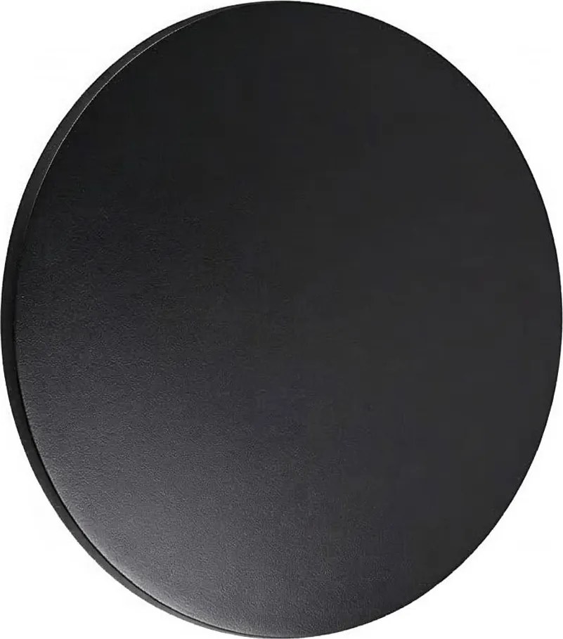 Ideal Lux - LED външно стенно осветително тяло PUNTO LED/12W/230V CRI Ø 24 см IP54 черно