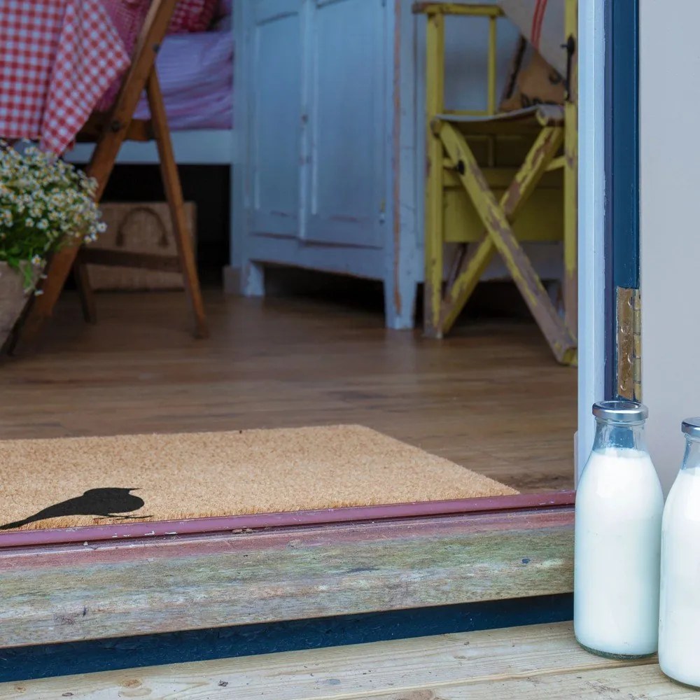 Изтривалка от кокосови влакна 40x60 cm Bird – Artsy Doormats