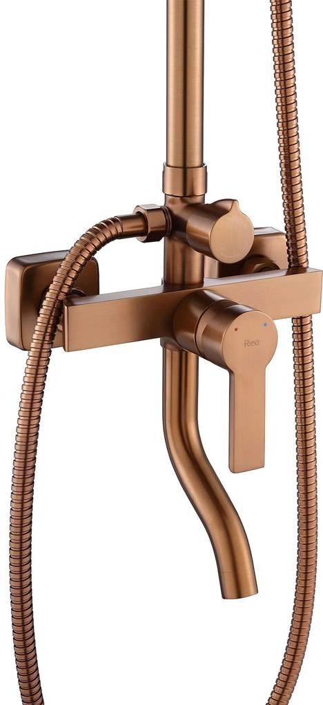 Комплект за душ MY2021-77C REA ARGUS COPPER BRUSH