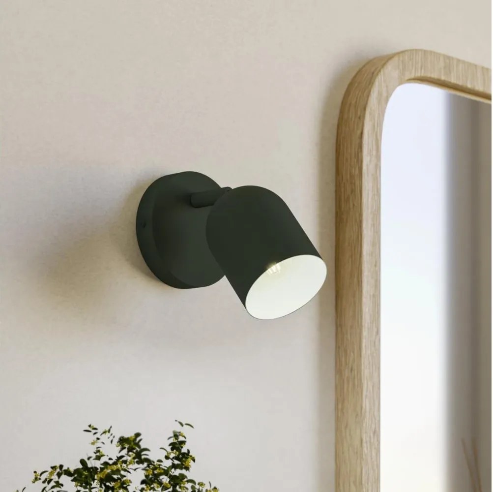 Eglo 44132 - Стенно спот осветително тяло TILSTON 1xE14/40W/230V зелено