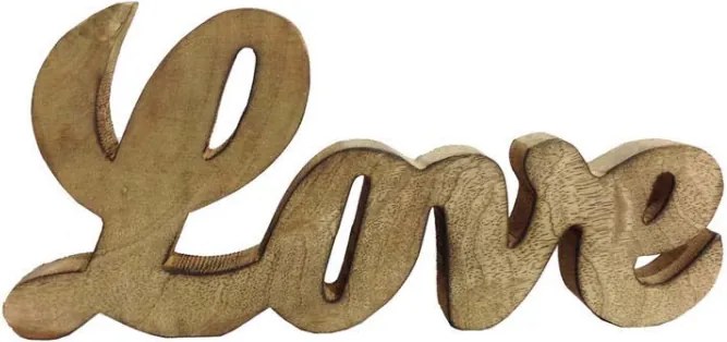 ДЕКОРАТИВEН НАДПИС LOVE 26 СМ AMBIA HOME 48258040202